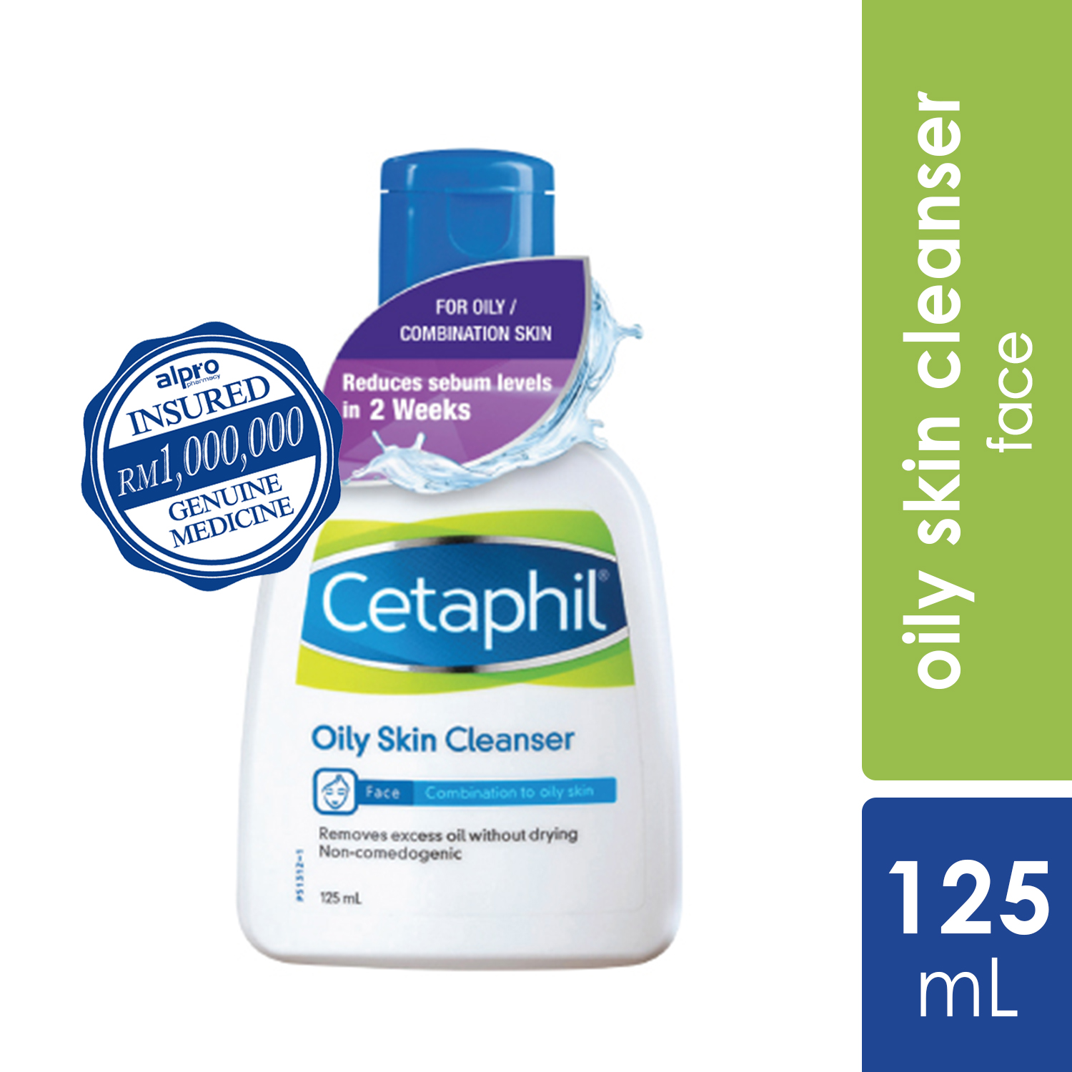 Cetaphil Oily Skin Cleanser 125ml – Alpro Pharmacy