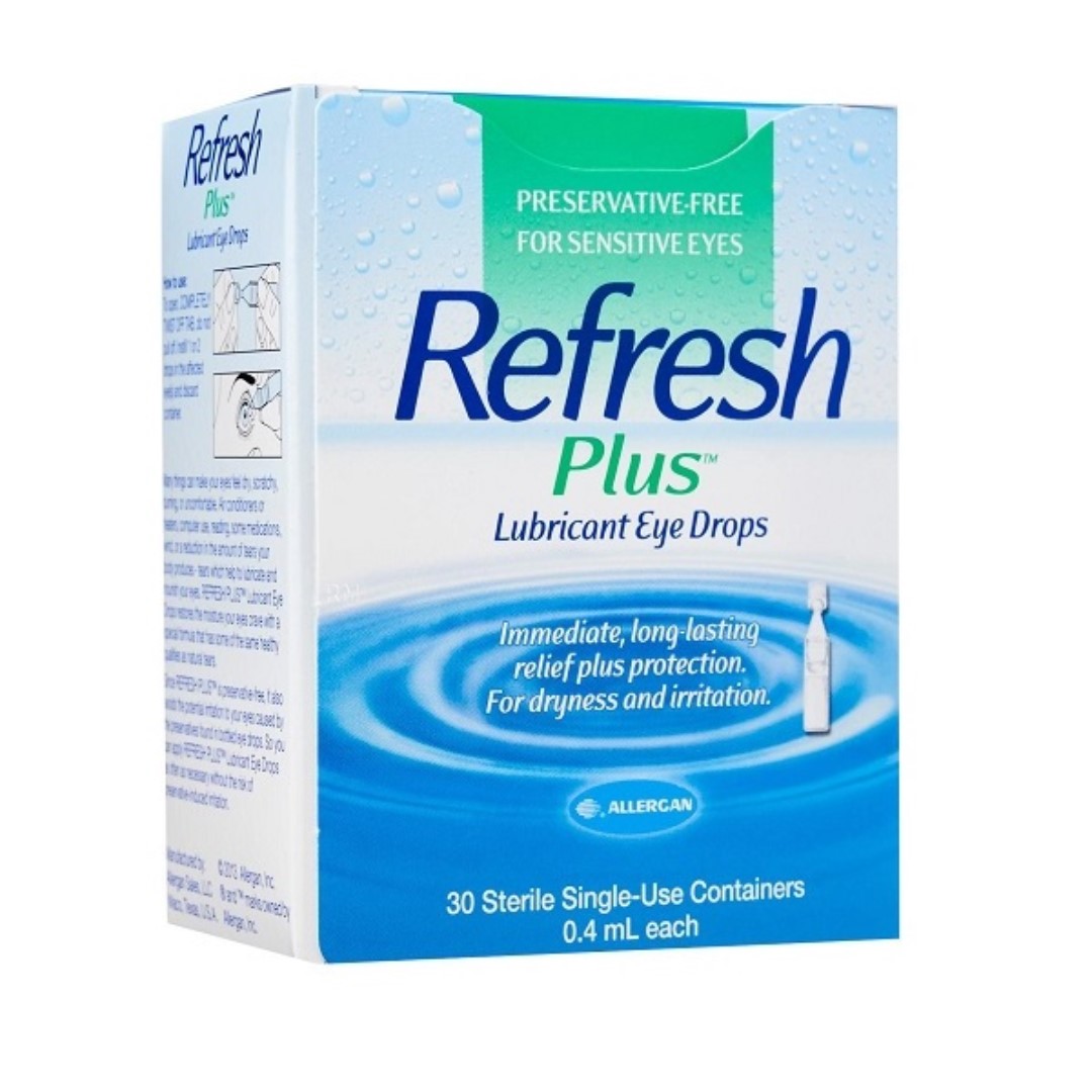 Allergan Refresh Plus Eye Drops 30x0.4ml Alpro Pharmacy