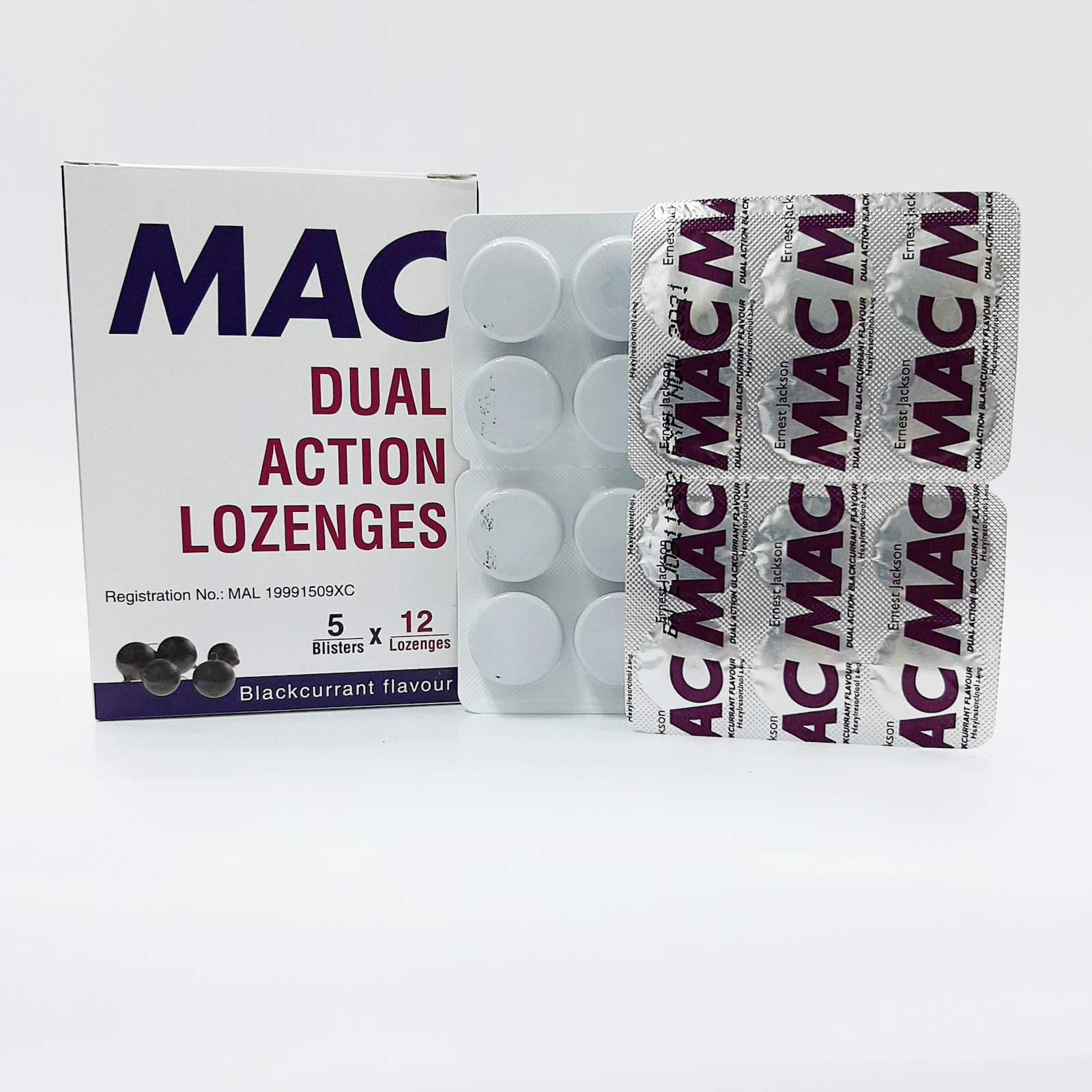 Mac Dual Action Lozenges 5x12s Alpro Pharmacy