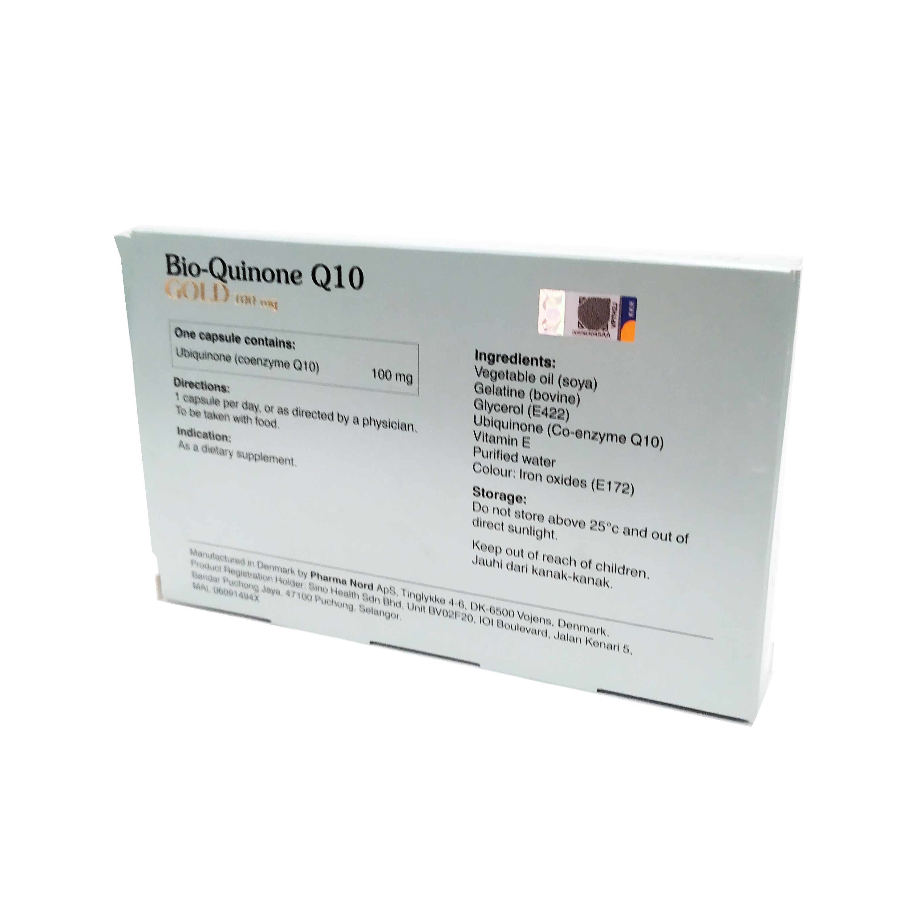 Bio-quinone Q10 Gold 100mg 60s - Alpro Pharmacy