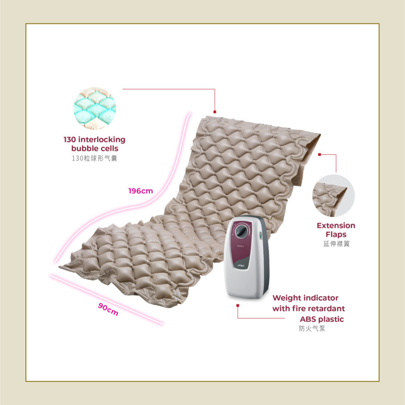 Apex Domus 1 Bubble Ripple Mattress | Prevent Bedsore - Alpro Pharmacy