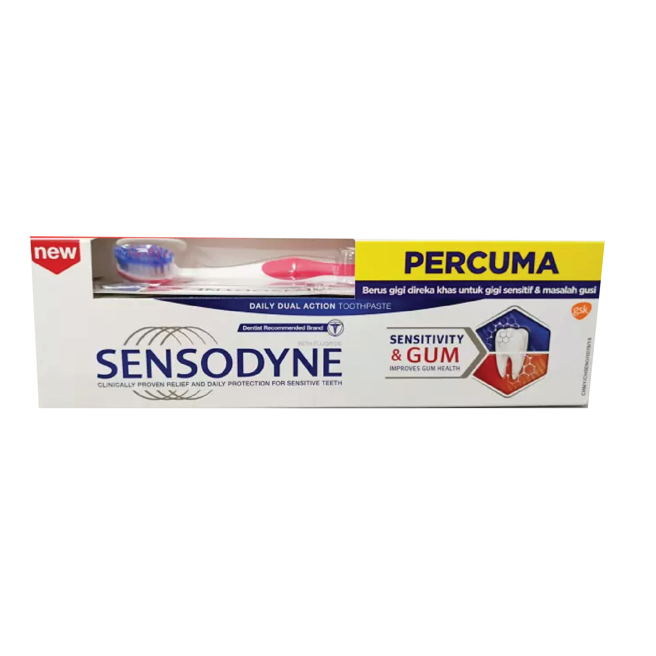 Sensodyne Sensitivity & Gum 100g Free Toothbrush - Alpro Pharmacy