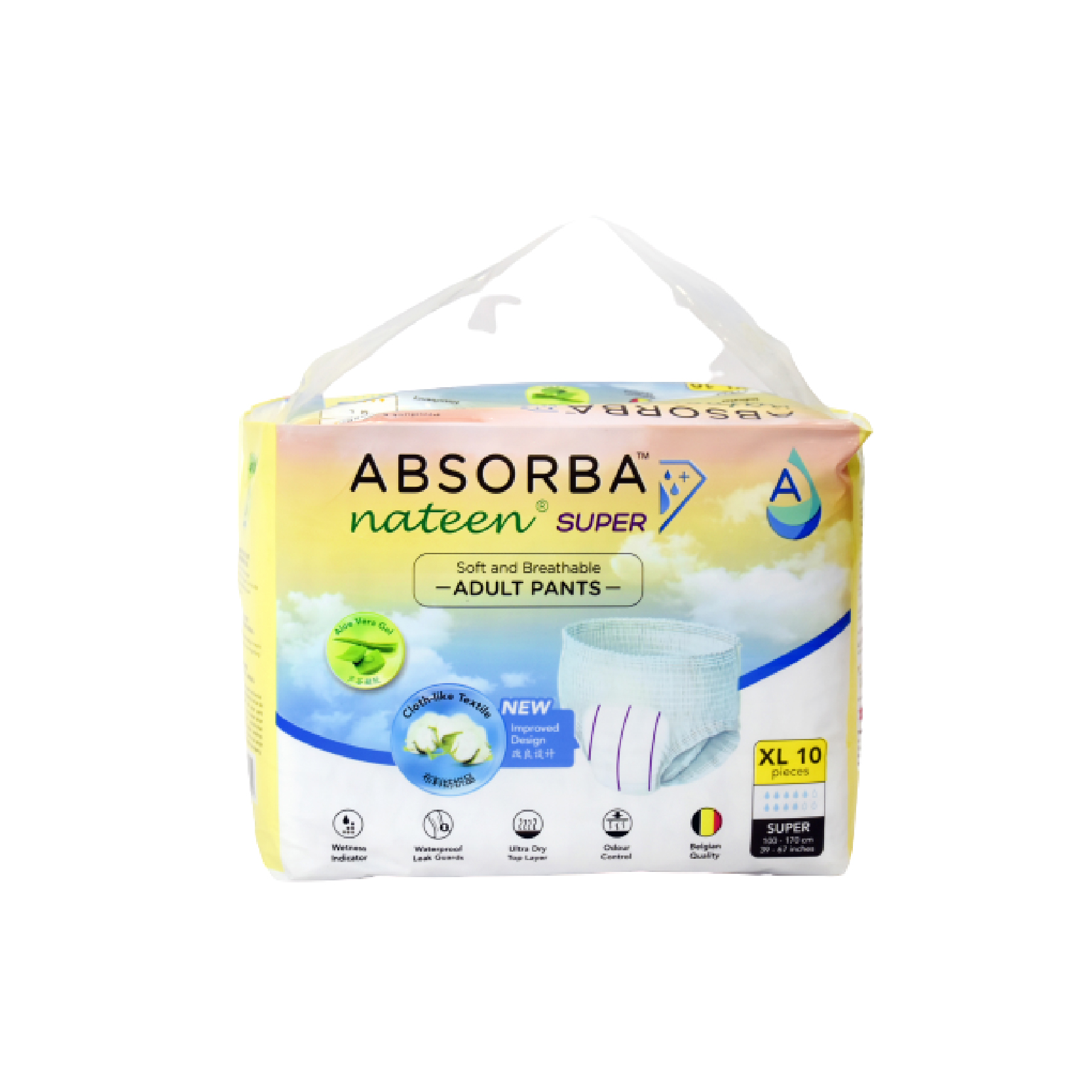 Absorba Nateen Super Adult Pants (XL) 10s - Alpro Pharmacy