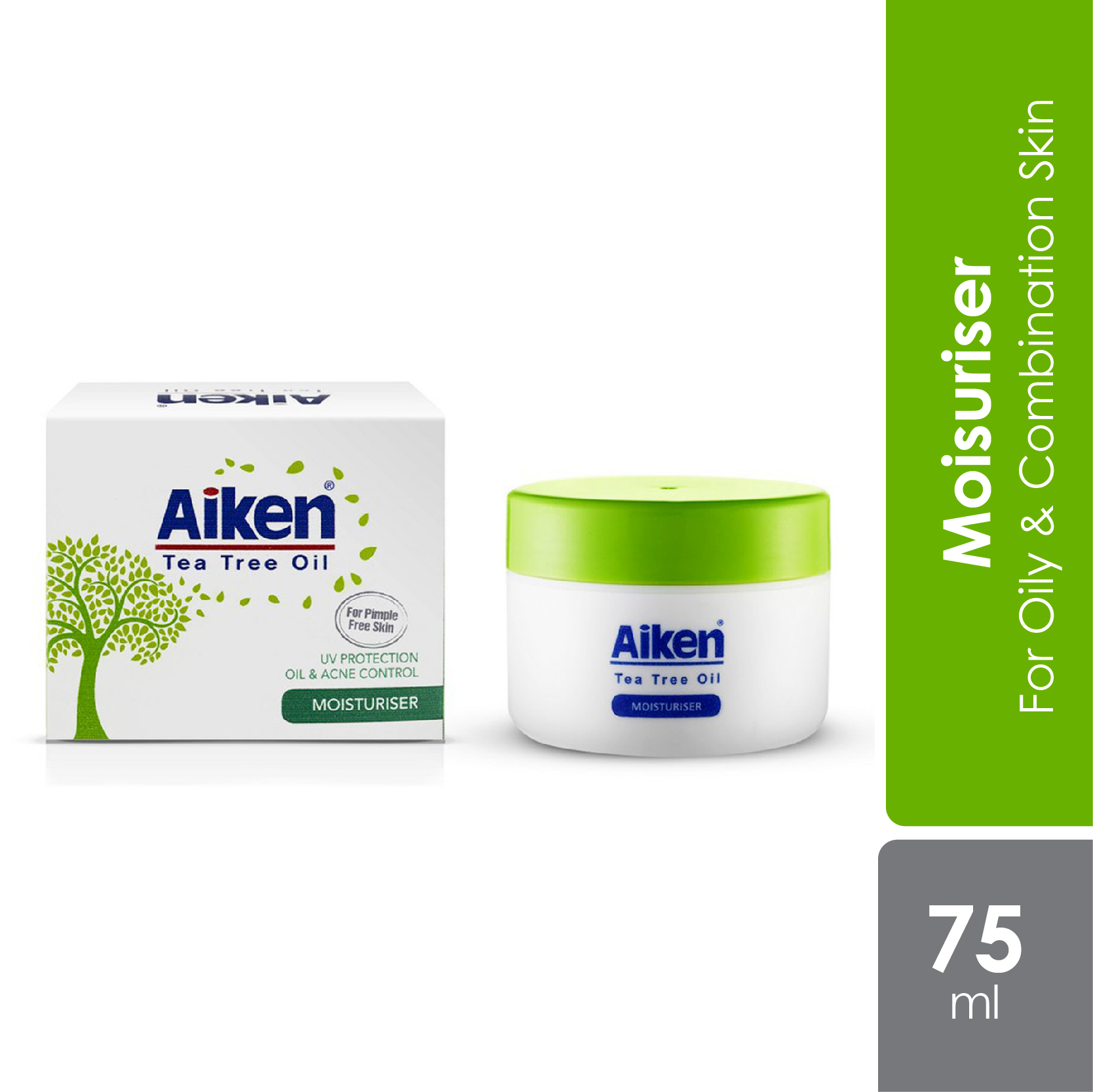 Aiken Tea Tree Oil Moisturiser 75ml Alpro Pharmacy