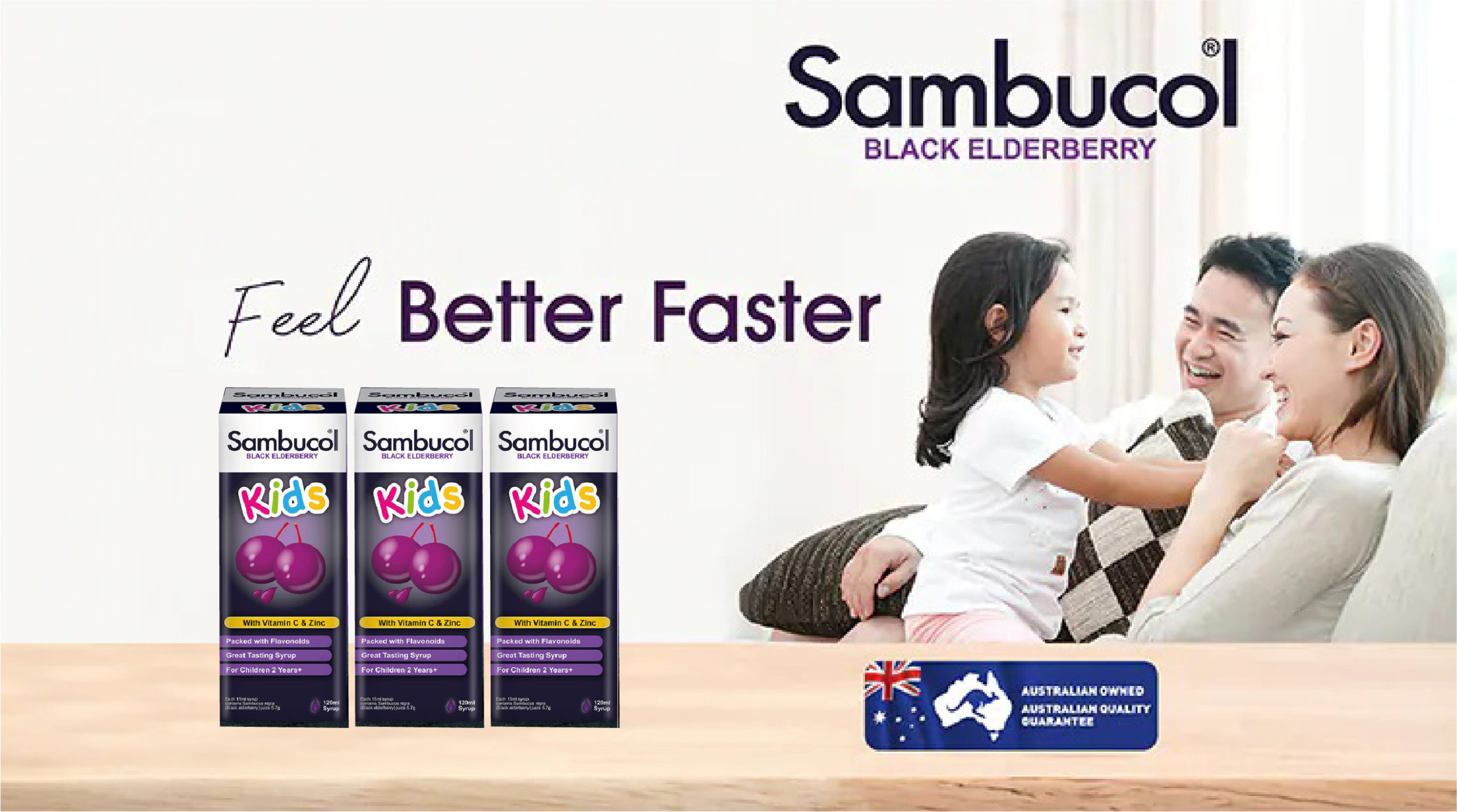 Sambucol Kids Black Elderberry 120ml - Alpro Pharmacy