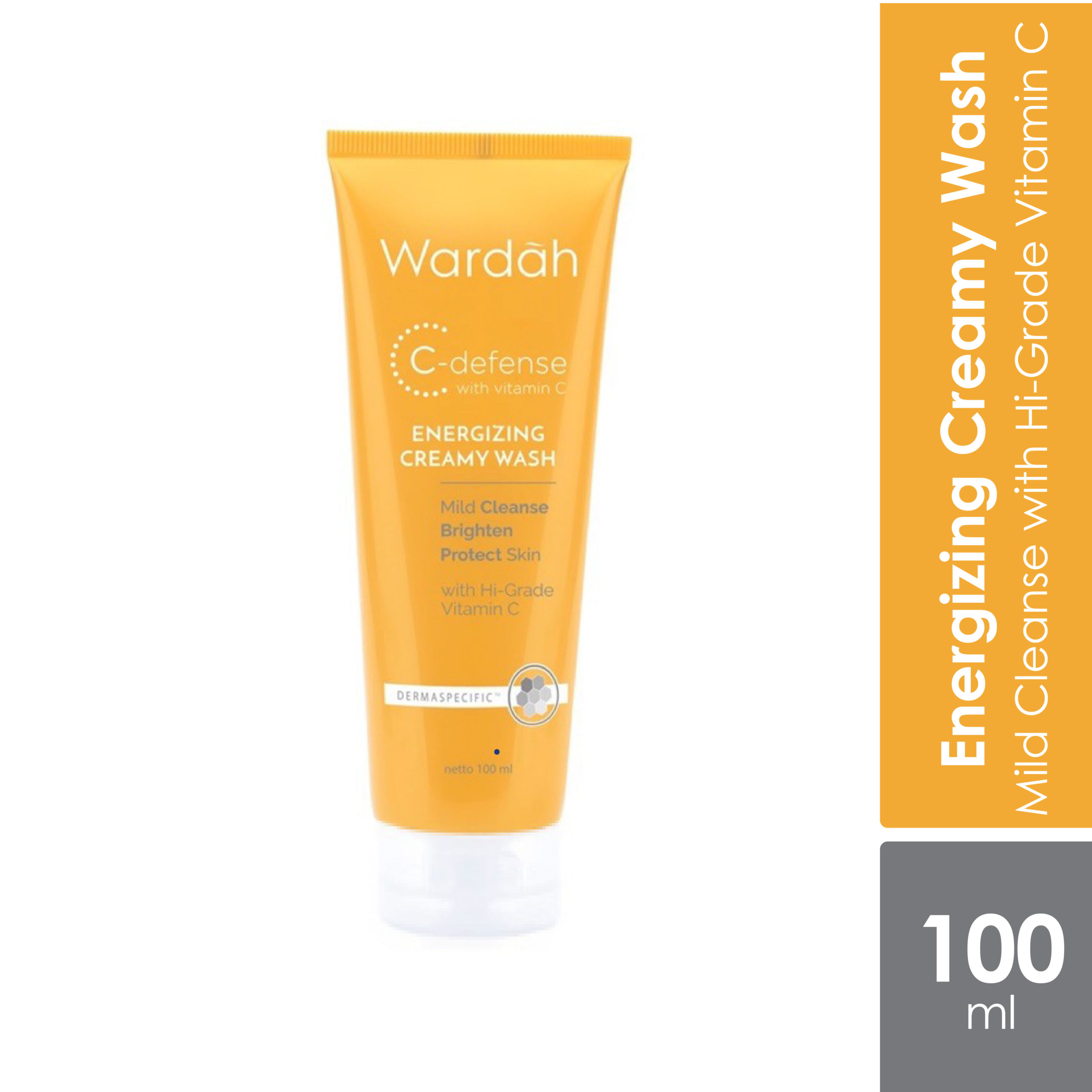 Wardah C Defense Energizing Creamy Wash 100ml Alpro Pharmacy