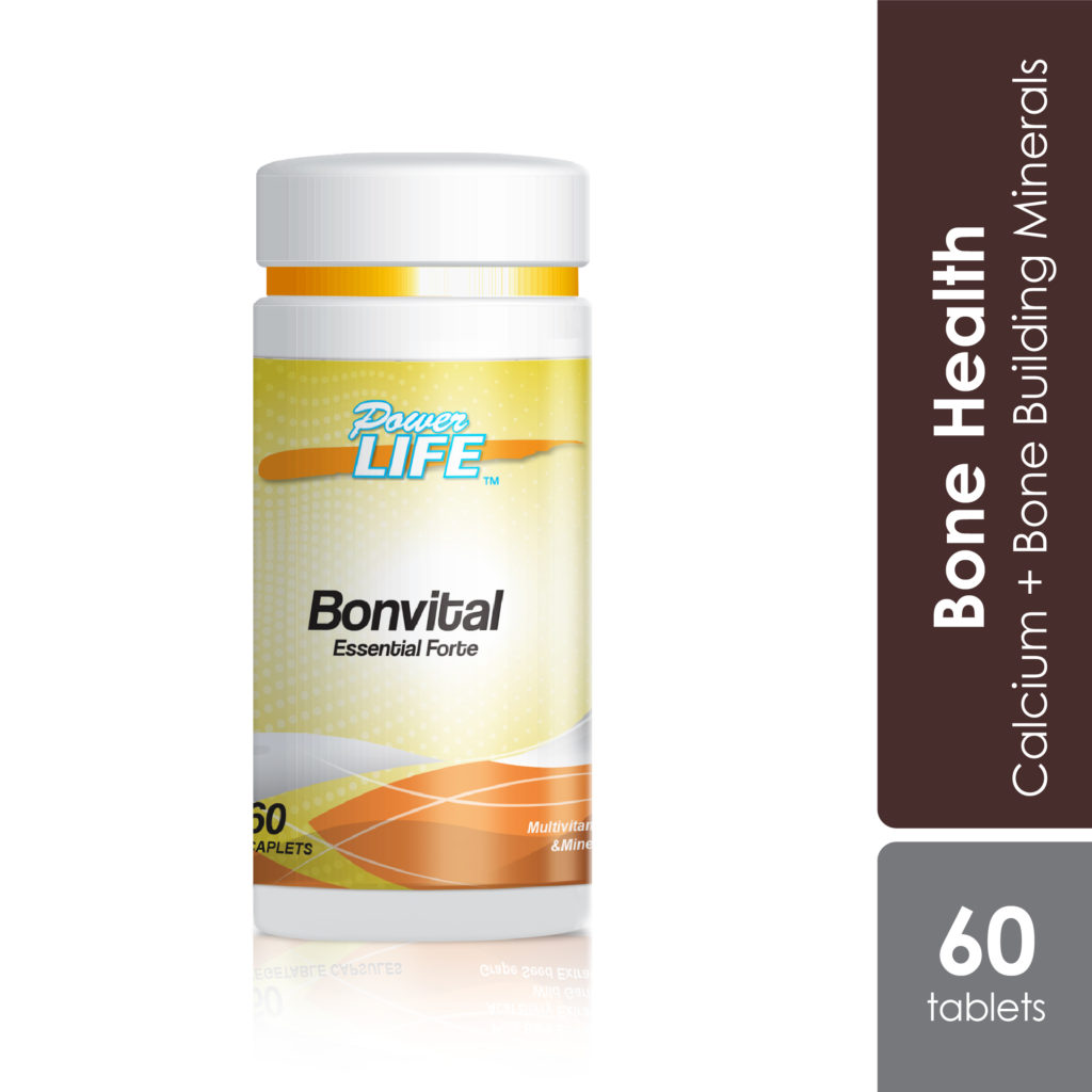 Powerlife Bonvital Essential Forte increases bone mass and reduce the risk of arterial calcification. Shop complete calcium formula now.