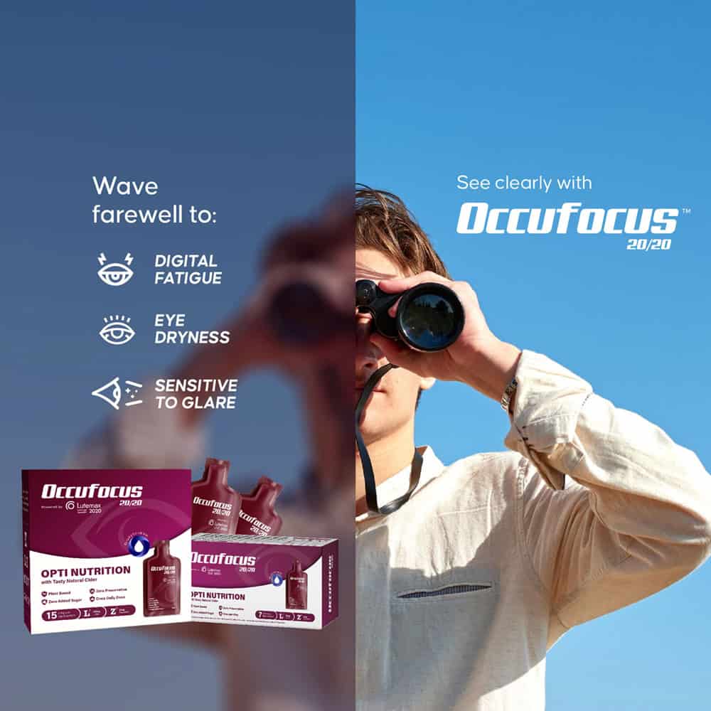 Occufocus 20/20 18g 7s Trial Pack | For Adult Eye Health