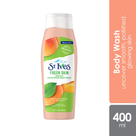 St. Ives Exfoliating Apricot Moisturizing Body Wash 400ml