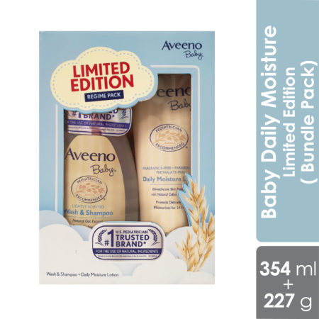 Aveeno Baby Daily Moisture Limited Bundle Pack