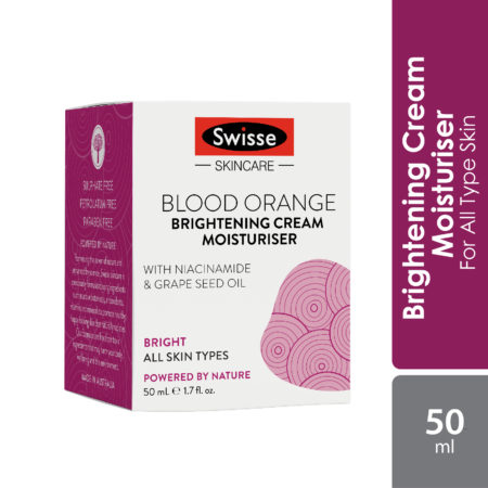 Swisse Sc Blood Orange Brightening Cream Moisturiser 50ml