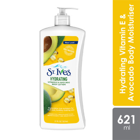 St. Ives Hydrating Vitamin E Advanced Body Moisturiser 621ml