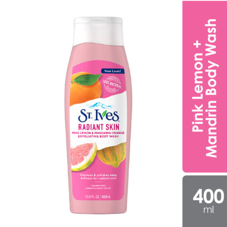 St. Ives Pink Lemon+mandrin Body Wash 400ml