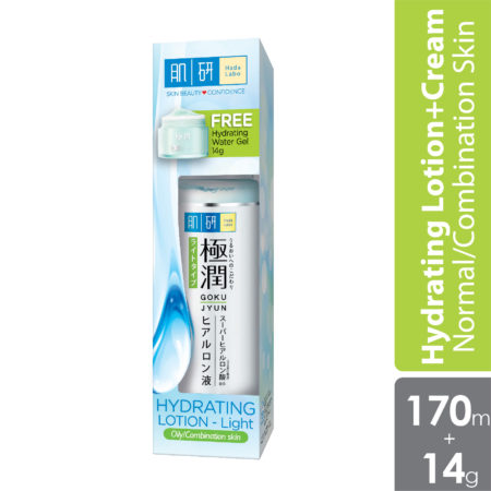 Hada Labo Hydrating Lotion (light) 170ml Free Hydra & Whitening Face Wash 50gm