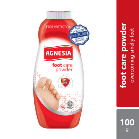 Agnesia Foot Care Powder 100g | Inhibit Bacteria Growth