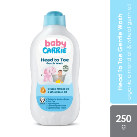 Baby Carrie Head To Toe Gentle Wash 250g