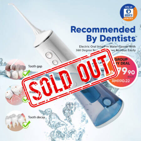 [group Buy Pre-order] Electric Oral Irrigator Water Flosser 200ml | Delivery Start On 4/10/2021