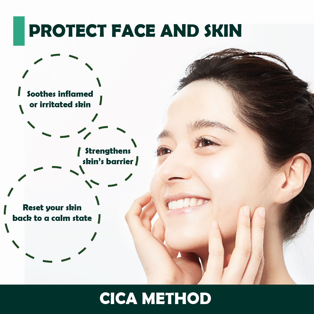 Sugi Cica Method Mask 28ml | Soothes Inflamed & Irritated Skin