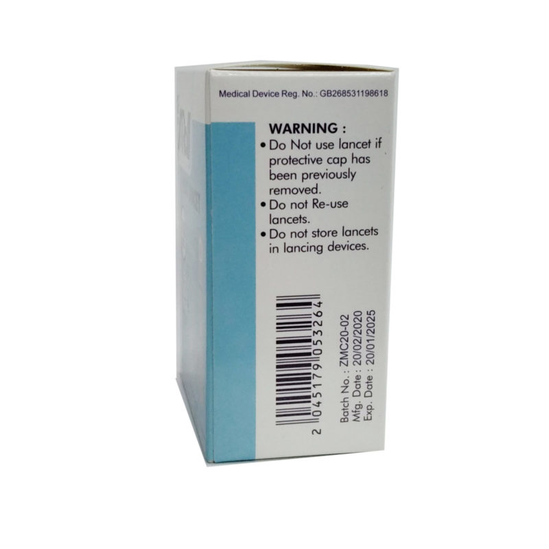 Aross Flat Sterile Lancets 28g 100s - Alpro Pharmacy