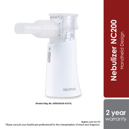 Rossmax Portable Mesh Nebulizer Nc200