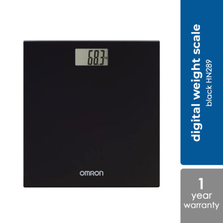 Omron Digital Weight Scale Hn289 (black)