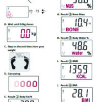 ROSSMAX BODY FAT MONITOR WITH SCALE-WF262 BT