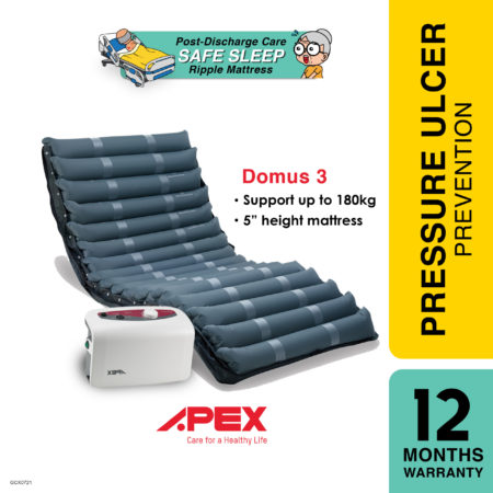 Apex Domus 3 Tubular Ripple Mattress | Pressure Ulcer Prevention