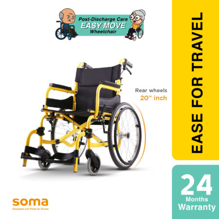 Soma215 Lightweight Aluminum Wheelchair | Travelling