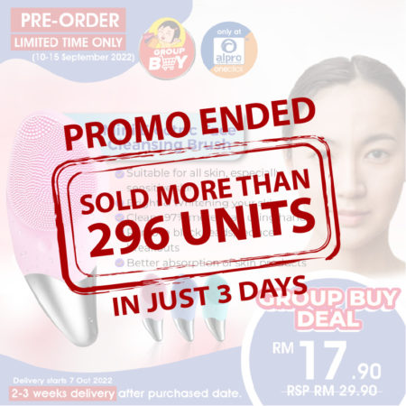 [group Buy, Delivery Starts On 7 Oct 2022] Mini Electric Face Cleansing Brush | Face Massager And Cleansing