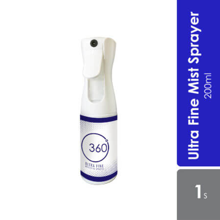 Agbac Ultra Fine Mist Disinfectant Sprayer Bottle 200ml