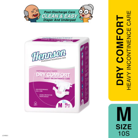 Hennson Adult Diapers M 10s | Dry & Comfort