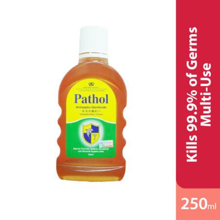 Pathol Antiseptic Germicid Multi-purpose Disinfectant Liquid 250ml | Kills 99.9% Germs