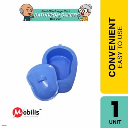Mobilis Bedpan With Cover Cpl-bp-c | Clean & Easy