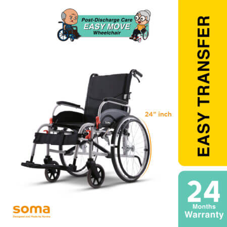 Soma Agile Daf Wheelchair | Easy Transfer