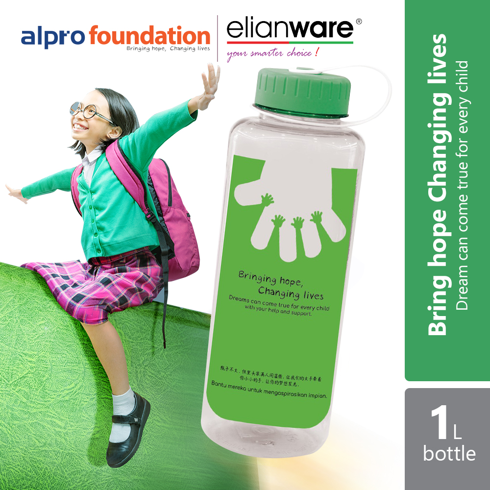 Alpro Foundation Elianware Charity Bottle 1l - Alpro Pharmacy