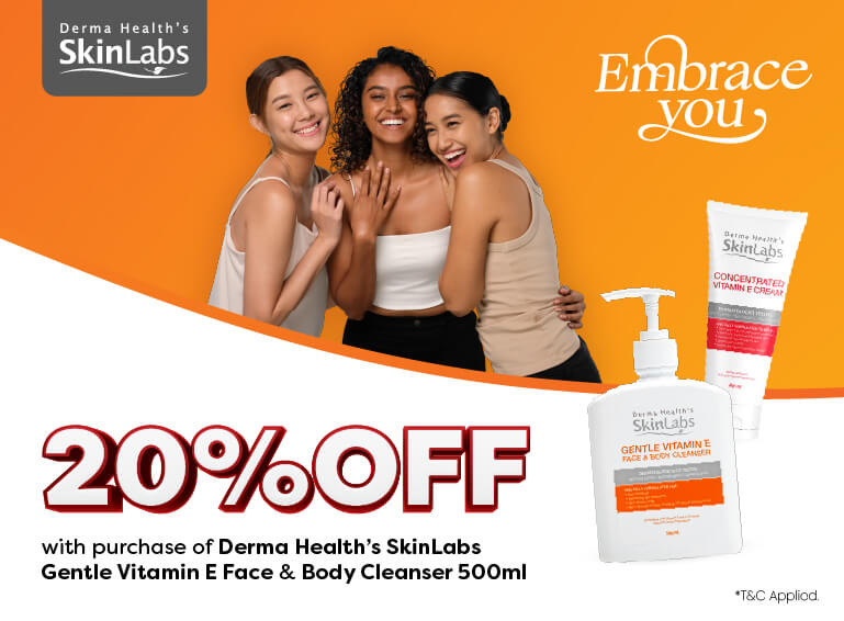Derma Health's Skinlabs Concentrated Vitamin E Value Pack