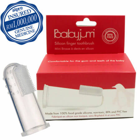 Babyjumi Silicon Finger Tip Toothbrush 1s