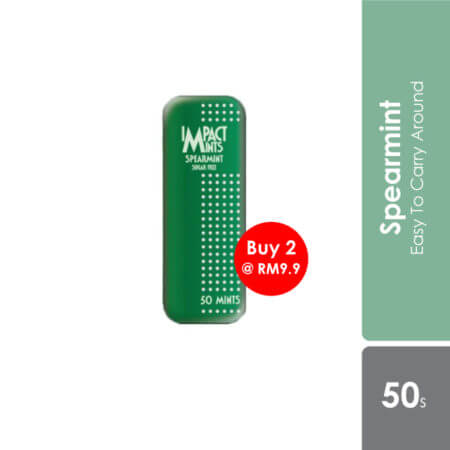 Impact Mints Slide Spearmint 50s