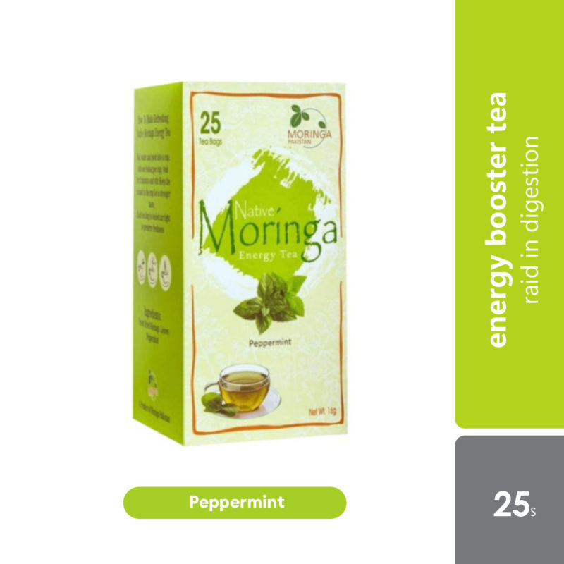 Moringa Peppermint Tea 25s | Nourishment Aid In Digestion - Alpro Pharmacy