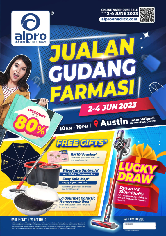 E-Catalogue Alpro Pharmacy JB Warehouse Sale 2023 - Alpro Pharmacy