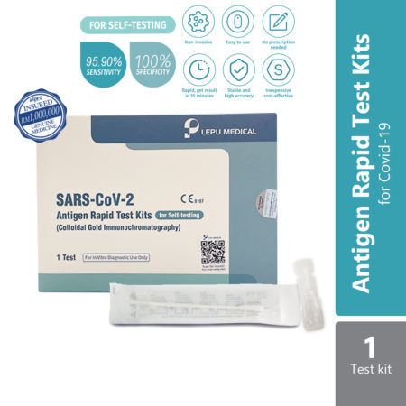 Lepu Rtk Covid-19 Test Kit 1s | Nasal Swab