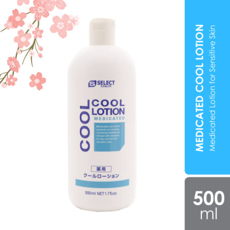 Sugi S Select Medicated Cool Lotion 500ml | For Cooling & Refreshing Skin Treatment