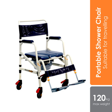 Showerbuddy Sb7e-eco Traveler | Compact & Convenience Wheelchair