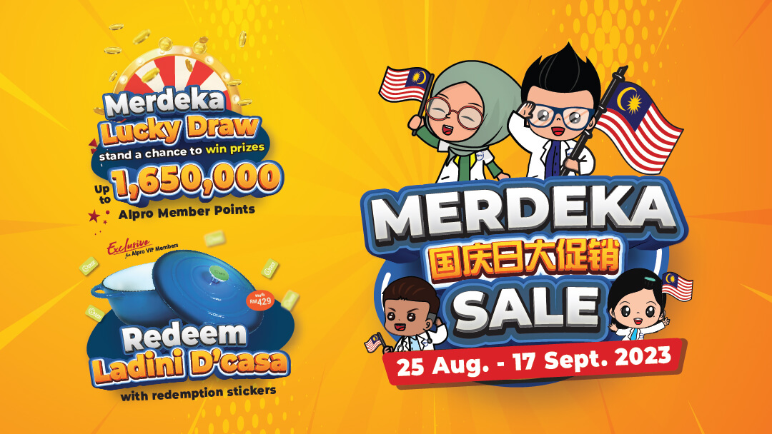 Merdeka Sale 2023 - Alpro Pharmacy