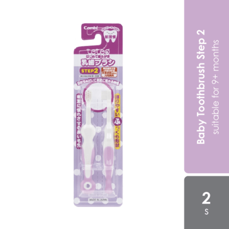 Combi Teteo Baby Toothbrush Step 2