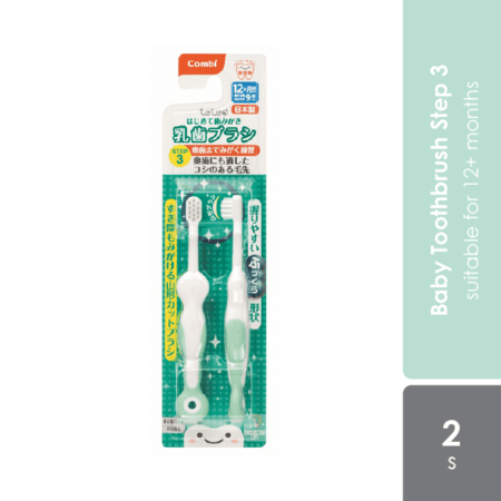 Combi Teteo Baby Toothbrush Step 3