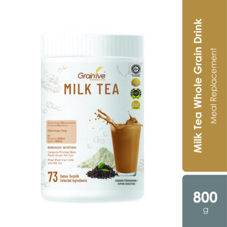 Grainlive Milk Tea 800g | Meal Replacement