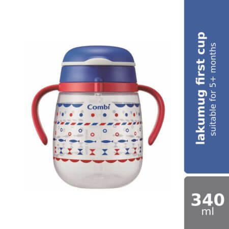 Combi Laku Mug First Cup 340ml (blue) #125540