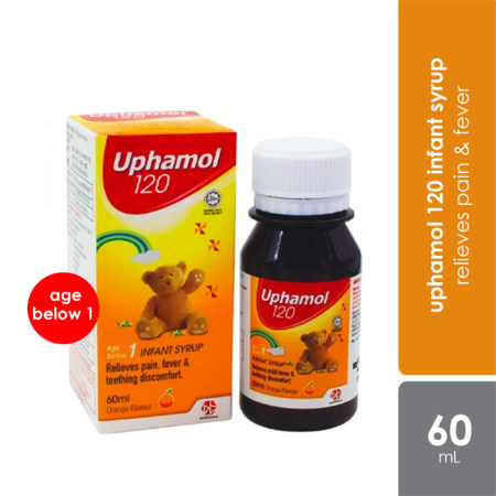 Uphamol Infant Syrup 120mg 60ml