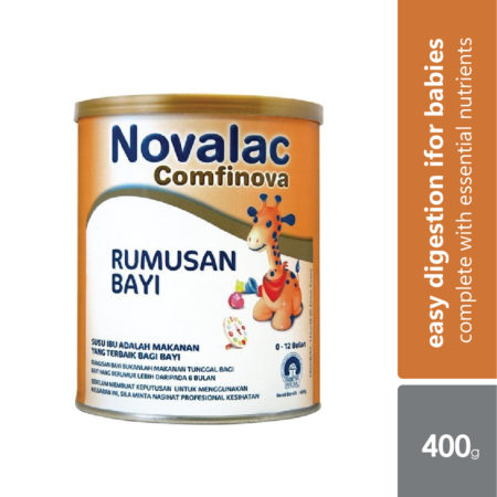 Novalac Comfinova Infant Milk Formula 400g | For Age 0~12 Months